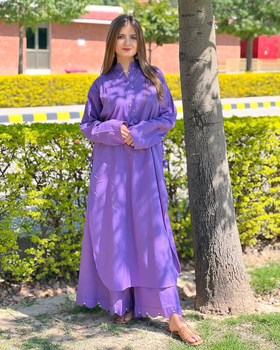 Premium Doria Cotton Printed Suit – 2-Piece Set | Soft & Breathable Summer Wear