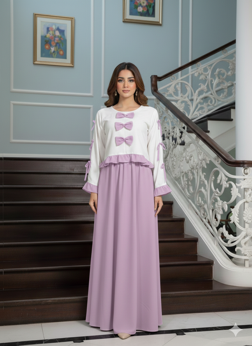 Bow Pookie Maxi 🎀 Lailac