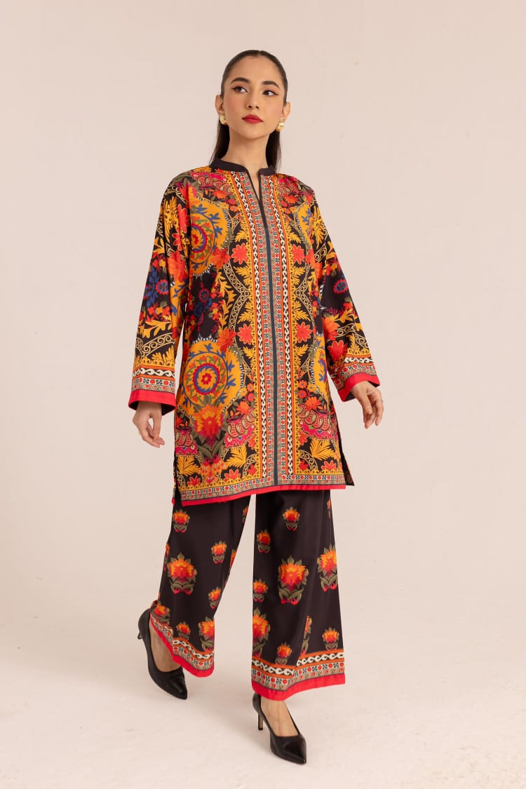 Printed 2-Piece  – Vibrant Ethnic Design