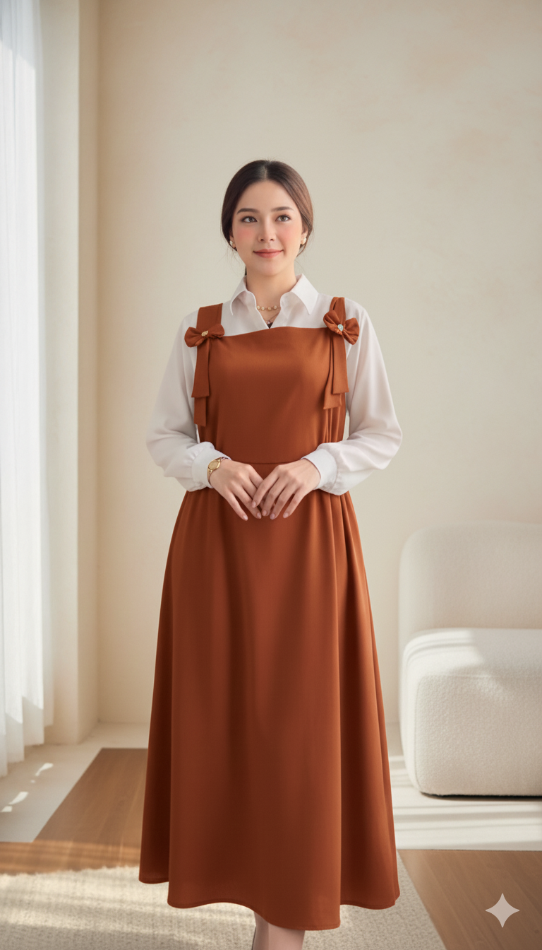 Rust bloom Roomper maxi