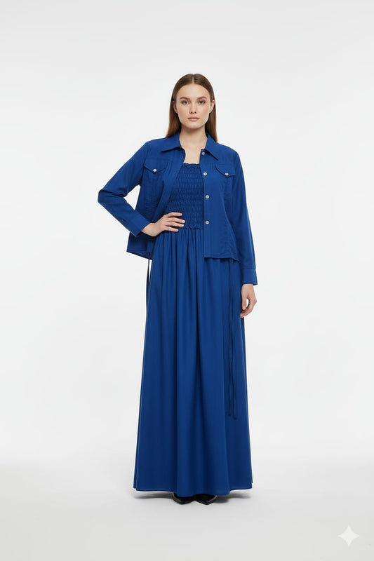 Jacket style Maxi ZINC